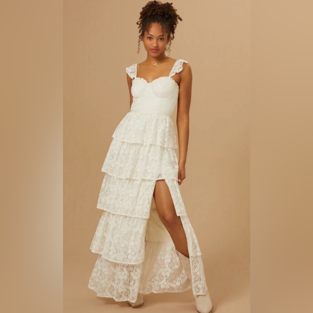 Altar’d State Umber Embroidered Dress